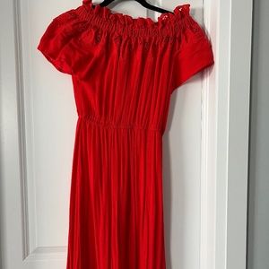 H&M off the shoulder spring dress